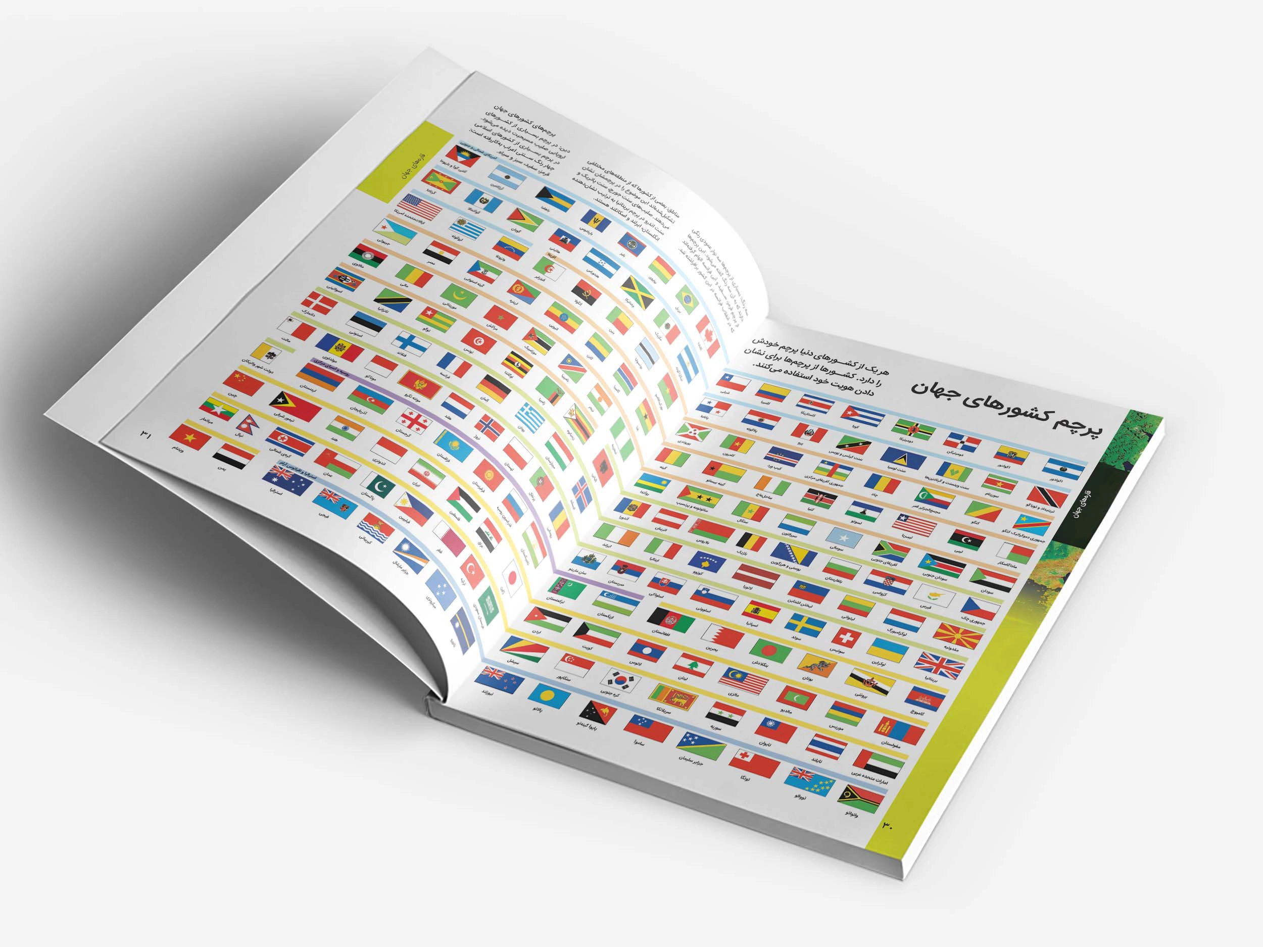 جديدترين دايره المعارف اطلس جهان 6 نمونه صفحه داخلی دایرهالمعارف اطلس جهان — نمودارهای موضوعی و دیتاویژوال